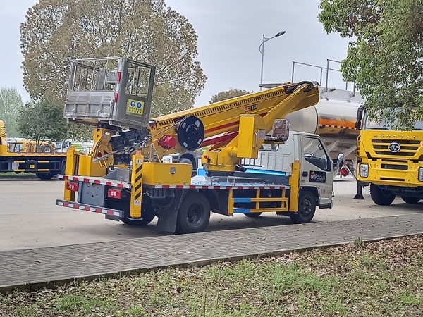 Jiangling 27m straight arm aerial work vehicle