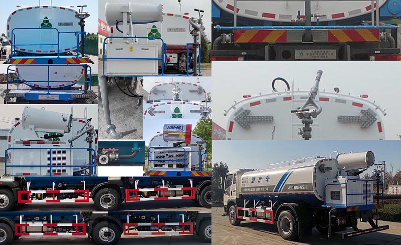 绿叶牌JYJ5187GSSF型洒水车