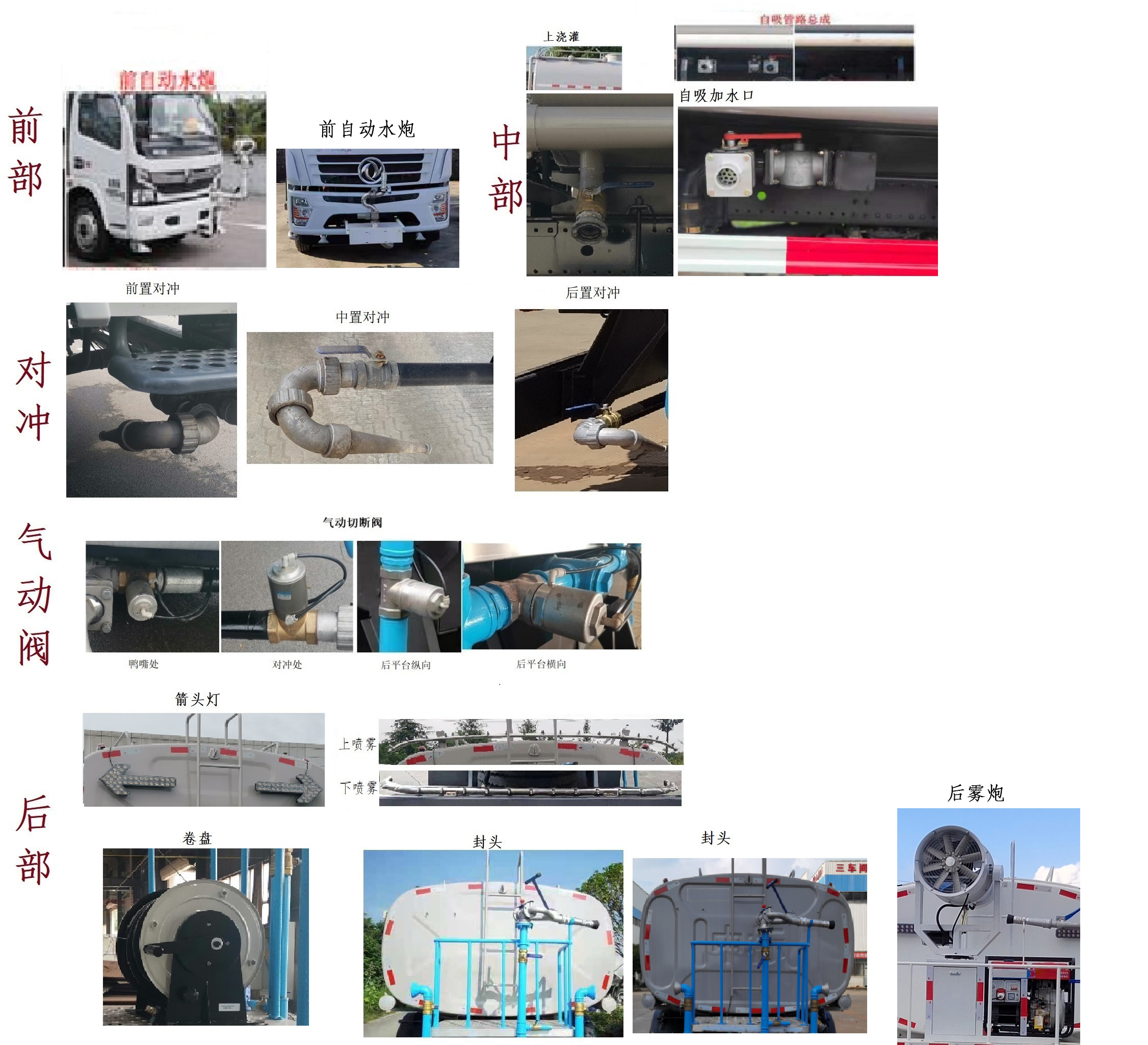 中标牌ZBF5163GSSDXE6型洒水车